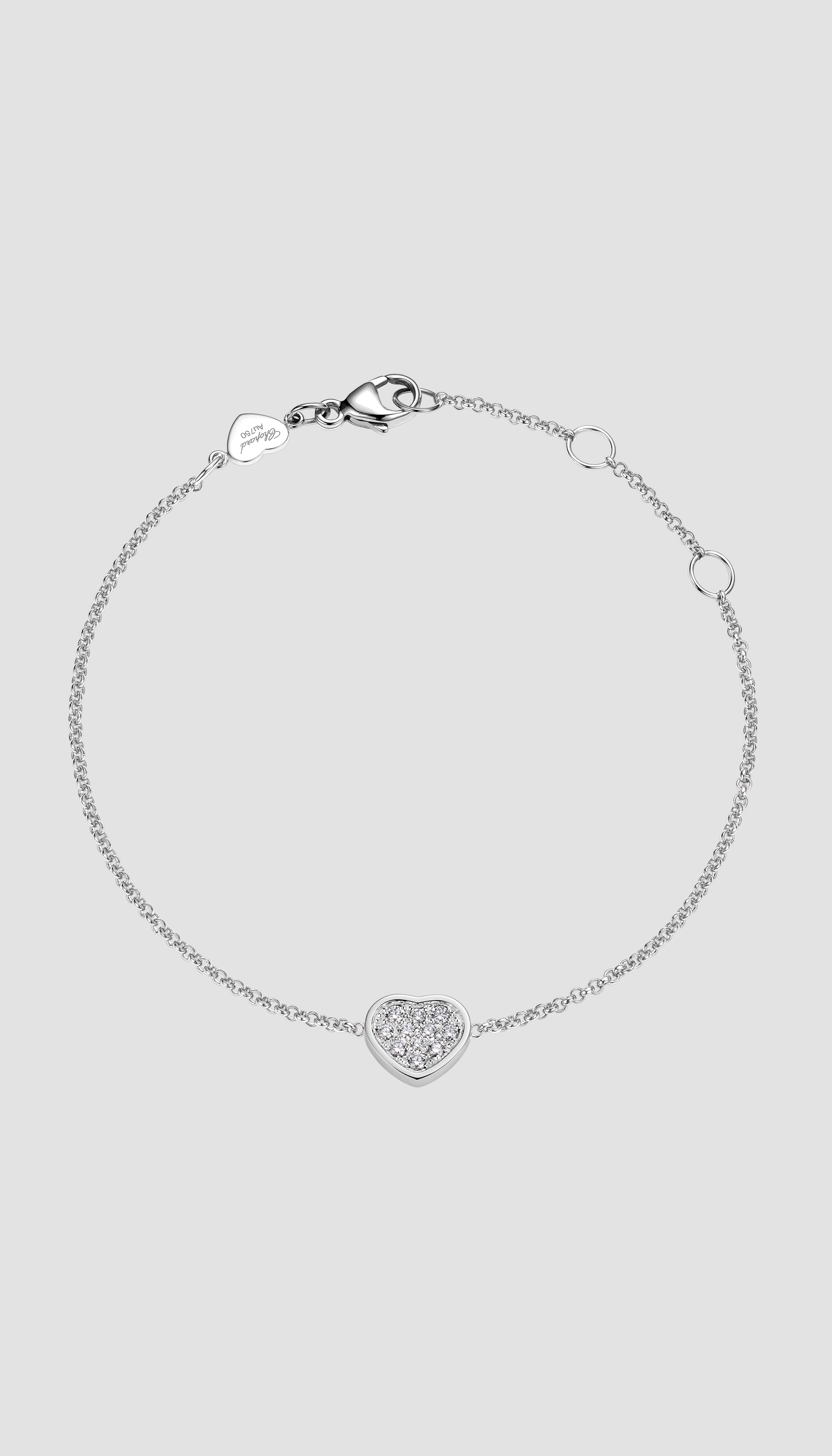 Chopard happy diamond hot sale heart bracelet