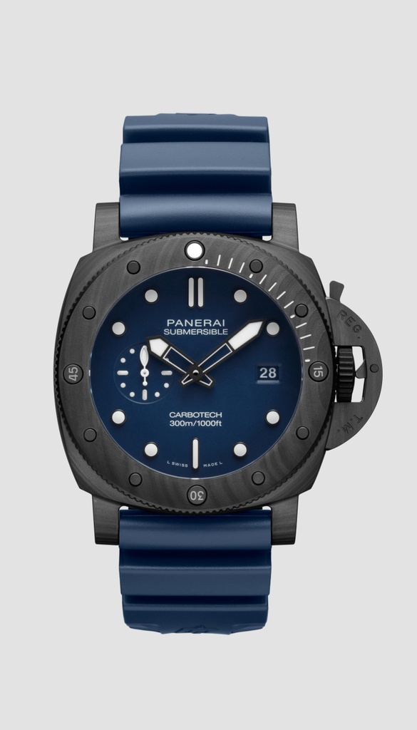 [PAM01232] Submersible QuarantaQuattro Carbotech™ Blu Abisso