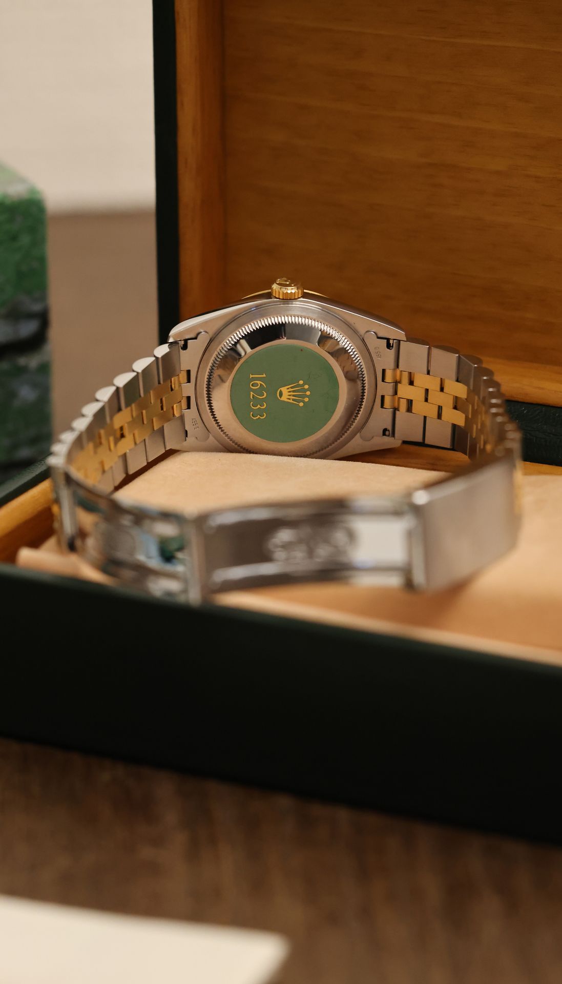 Rolex 16233 green online sticker